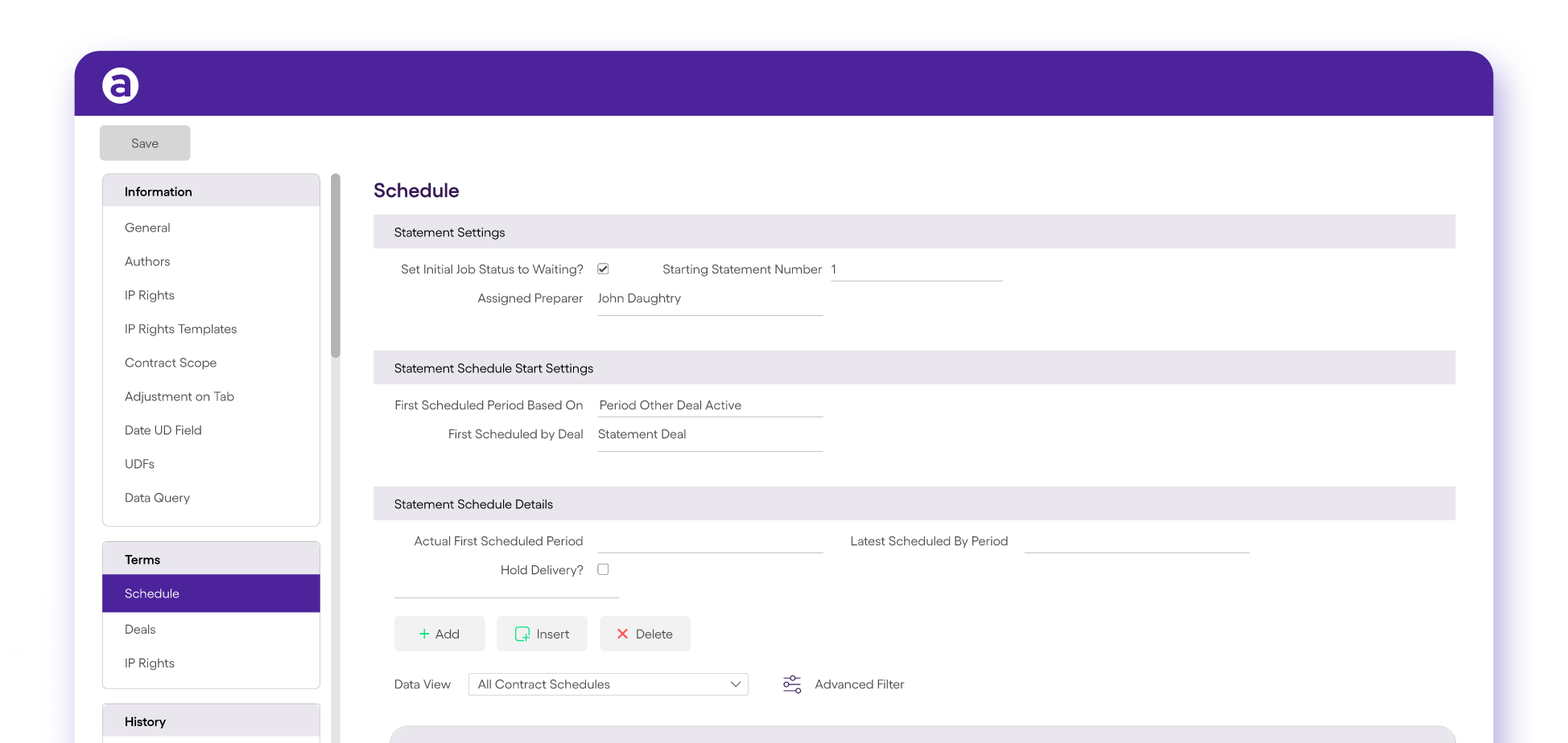 Publishing Industry • Rightsline • Rights & Royalties Management